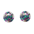 Multi Oversized Studs- Ruby Raang | Grab2Buy