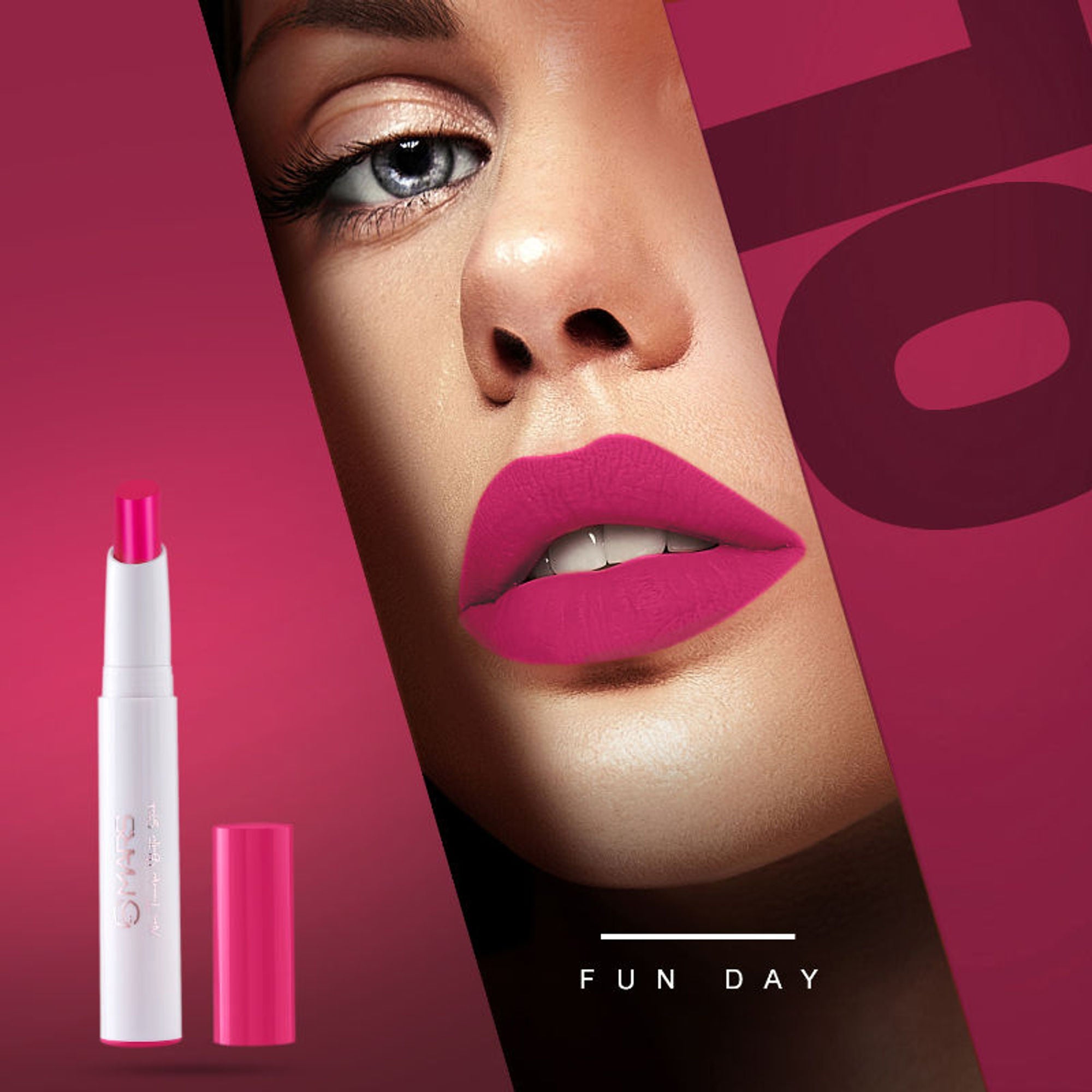 MARS Cosmetics Non Transfer Butter Stick - 10 Fun Day | Grab2Buy