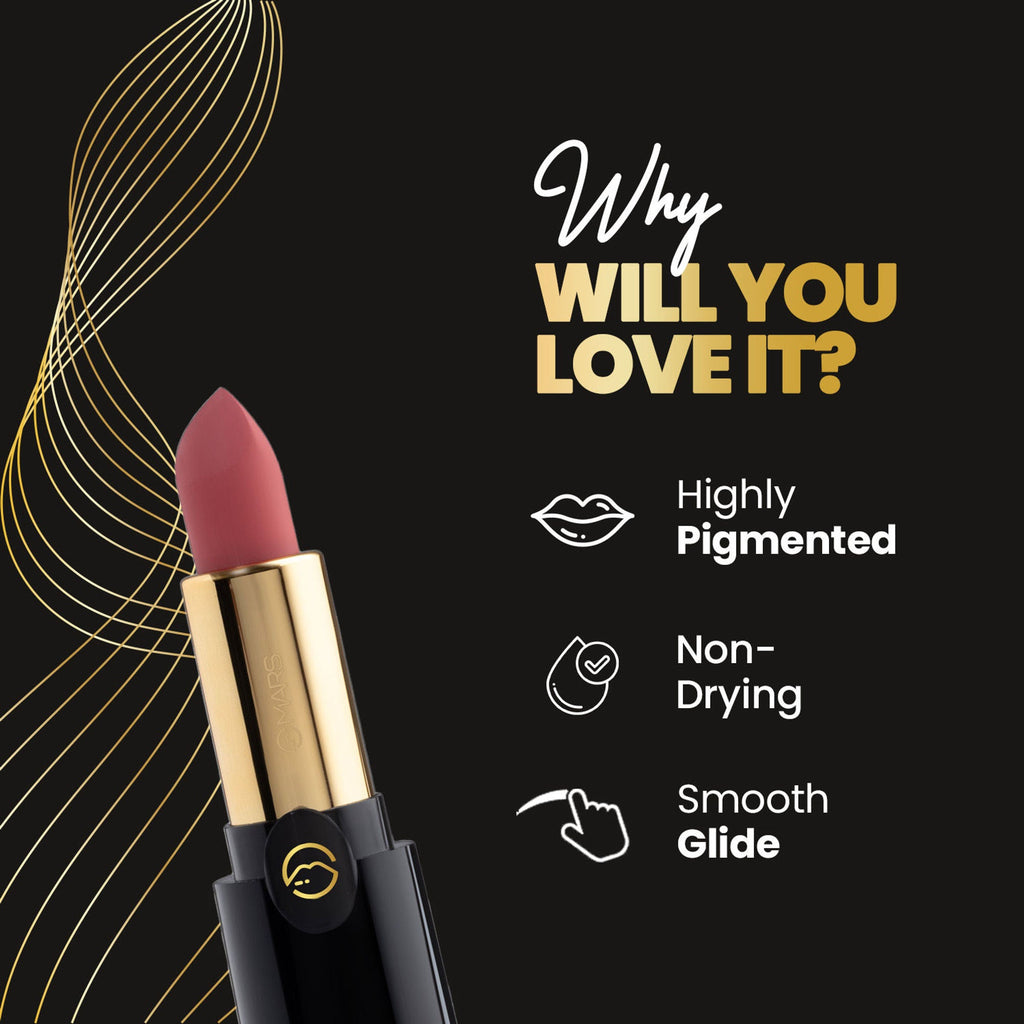 MARS Cosmetics Plush Velvet Lipstick - Cookies N Cream | Grab2Buy