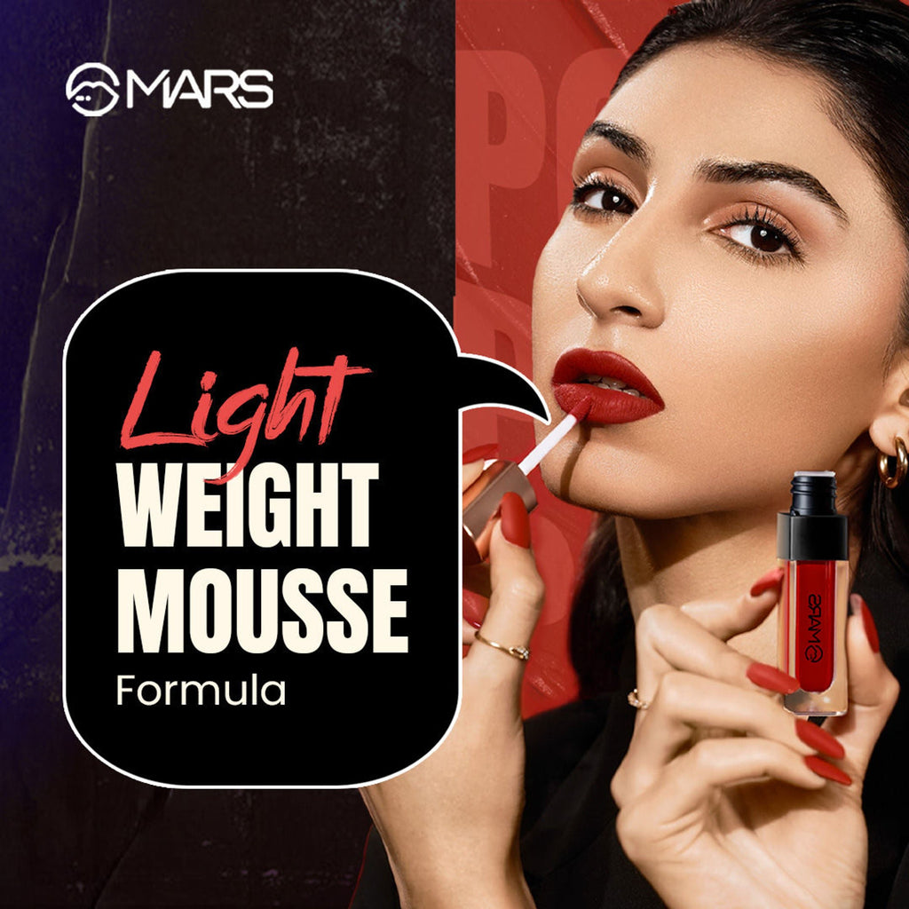 MARS Cosmetics Popstar Non Drying Liquid Mousse Lipstick - 17 Gilded | Grab2Buy