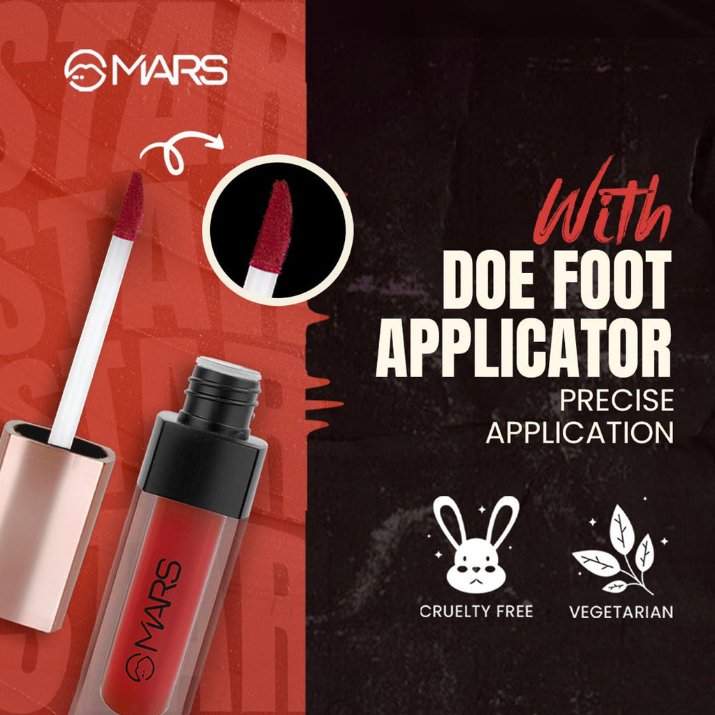 MARS Cosmetics Popstar Non Drying Liquid Mousse Lipstick - 19 Glory | Grab2Buy