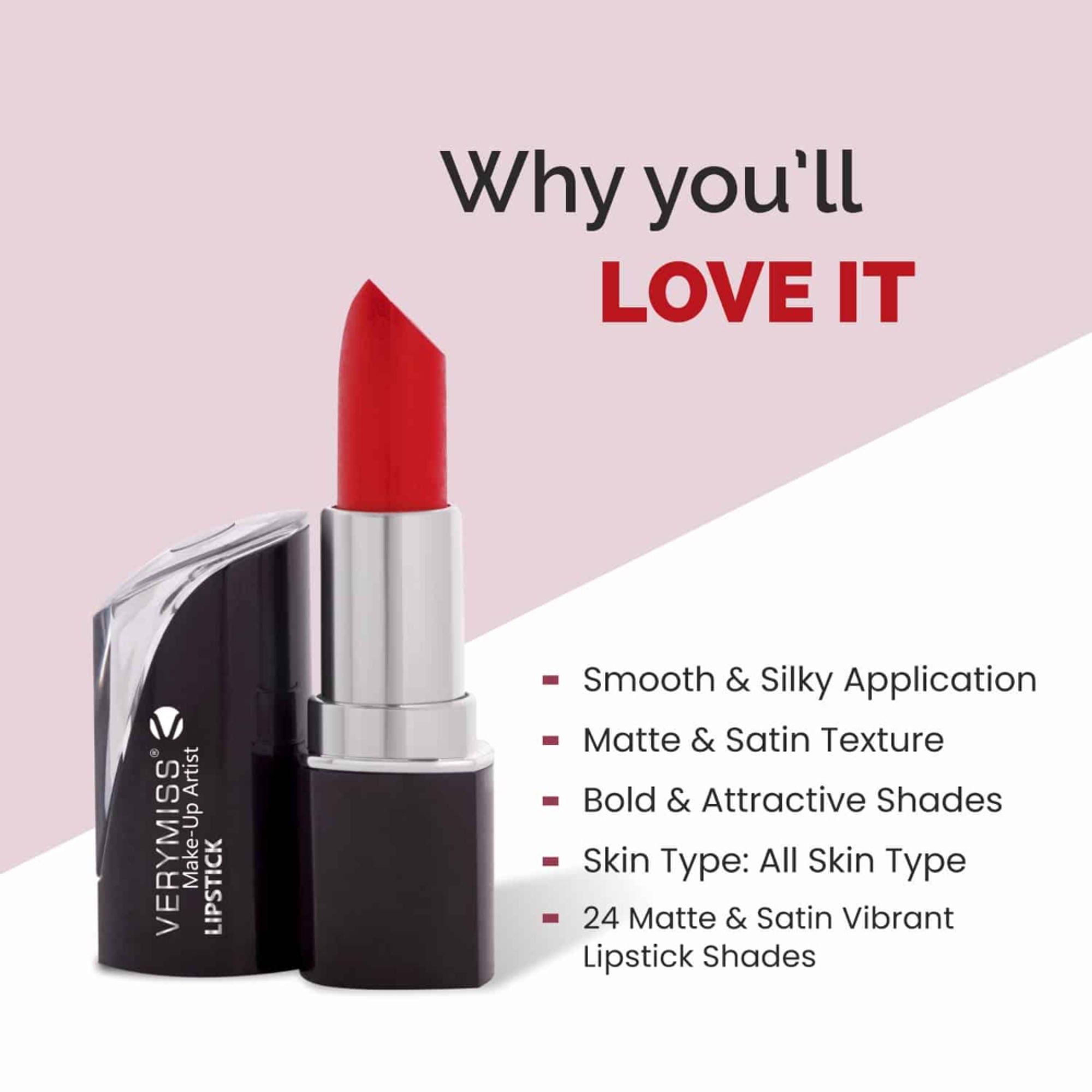 VERYMISS Matte & Satin Lipstick - S19 Mauve Magic | Grab2Buy