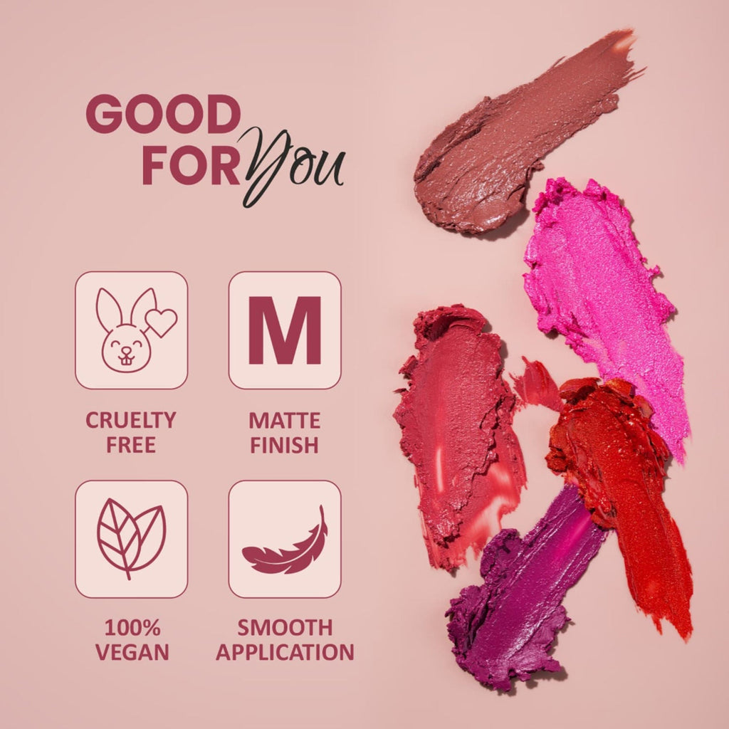 VERYMISS Matte & Satin Lipstick - S19 Mauve Magic | Grab2Buy