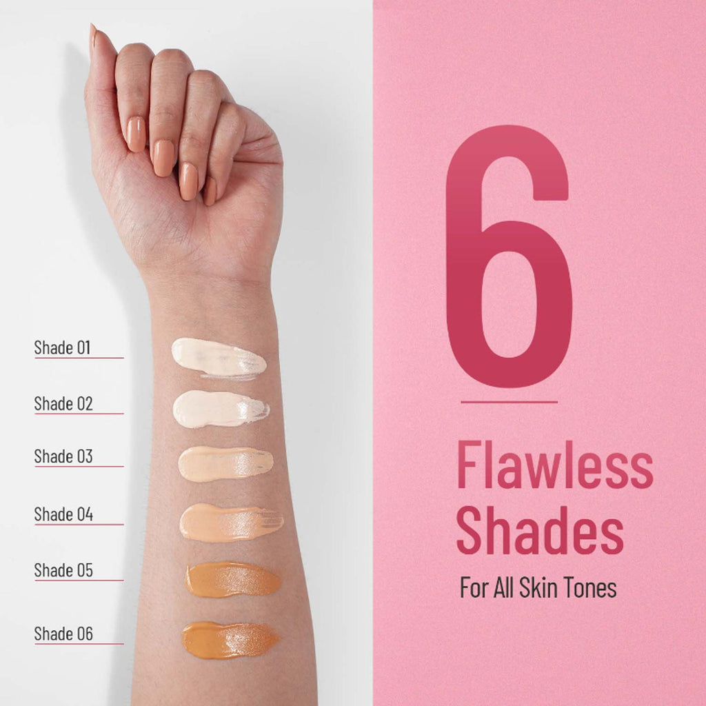 Swiss Beauty Shiny Pearl Water Drop Blemish Balm BB Foundation - 3 | Grab2Buy