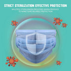 Hacer 3 Ply Non Surgical Disposable Face Mask With Nose Pin