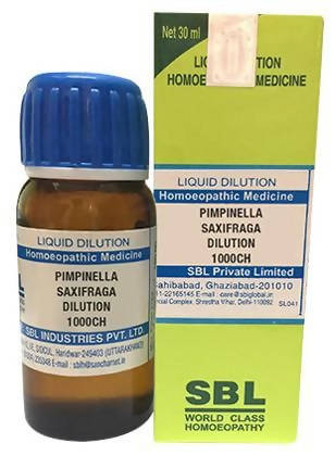 SBL Homeopathy Pimpinella Saxifraga Dilution | Grab2Buy