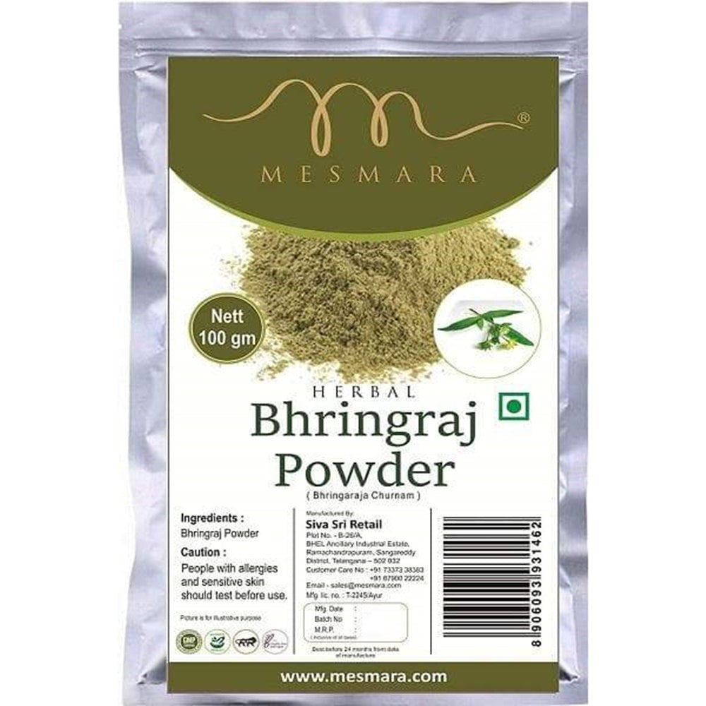 Mesmara Herbal Bhringraj Powder 100g | Grab2Buy