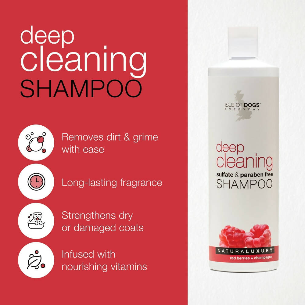 Isle Of Dogs Deep Cleaning Sulfate & Paraben Free Shampoo | Grab2Buy