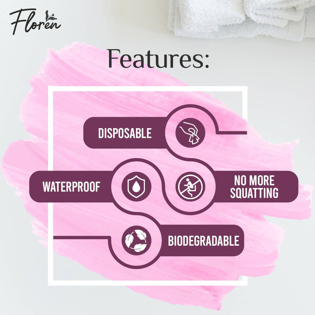 Floren Disposable Toilet Seat Covers | Grab2Buy