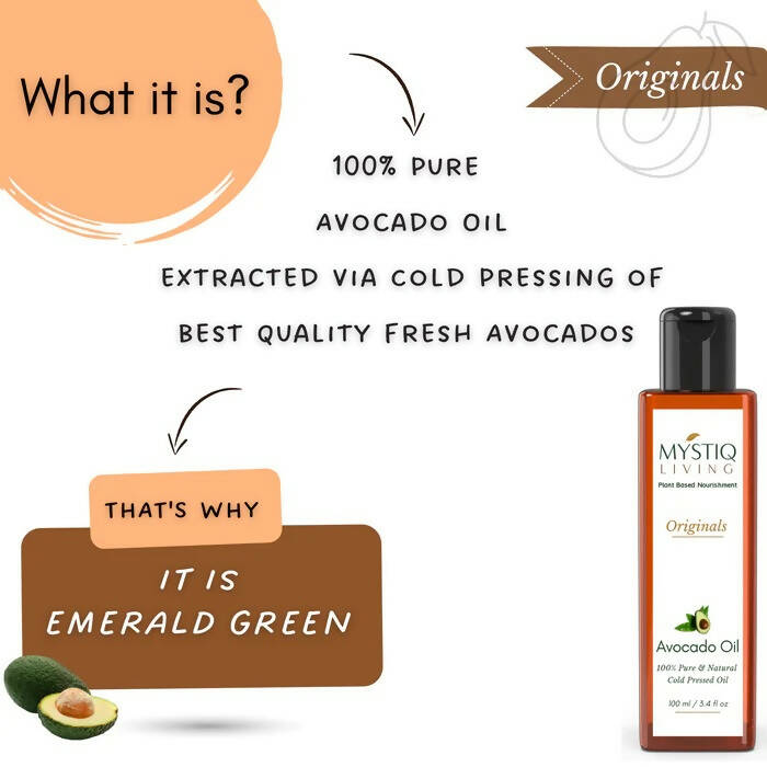 Mystiq Living Originals Avocado Oil | Grab2Buy