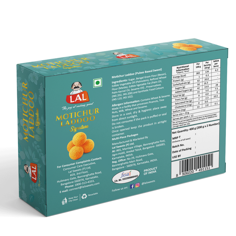 Lal Sweets Motichur Laddoo | Grab2Buy