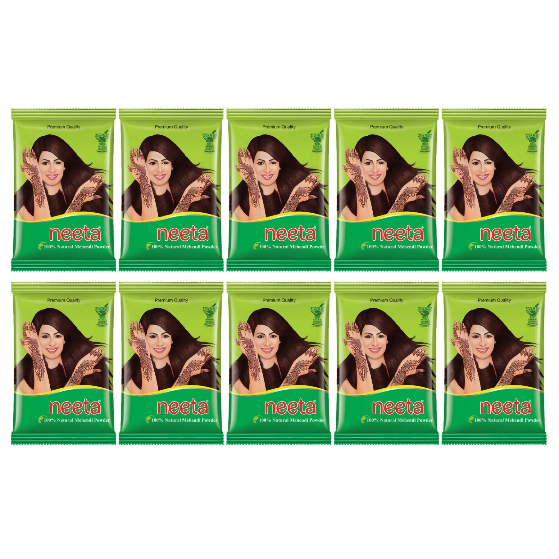 Neeta Henna Powder Enriched With Natural Herbs-Natural Brown | Grab2Buy
