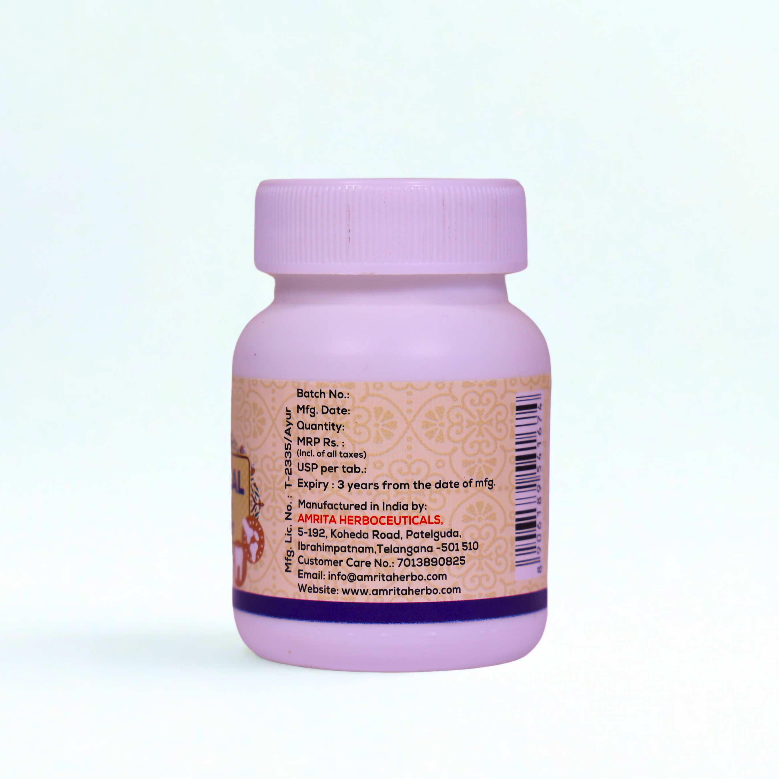 Amrita Asthycal Tablets - Natural Calcium Supplement | Grab2Buy