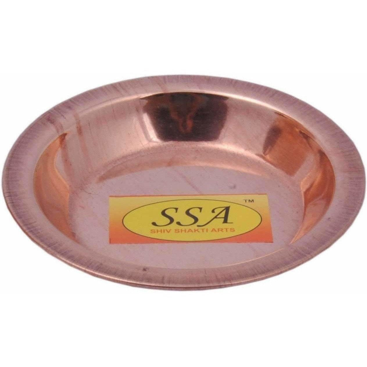 Handmade Pure Copper Kalash Lota With Lid Copper Kalash  (Height: 6.5 inch, Brown) | Grab2Buy