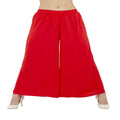 Lagi Women's Red Solid Palazzo (PLZ03B) | Grab2Buy