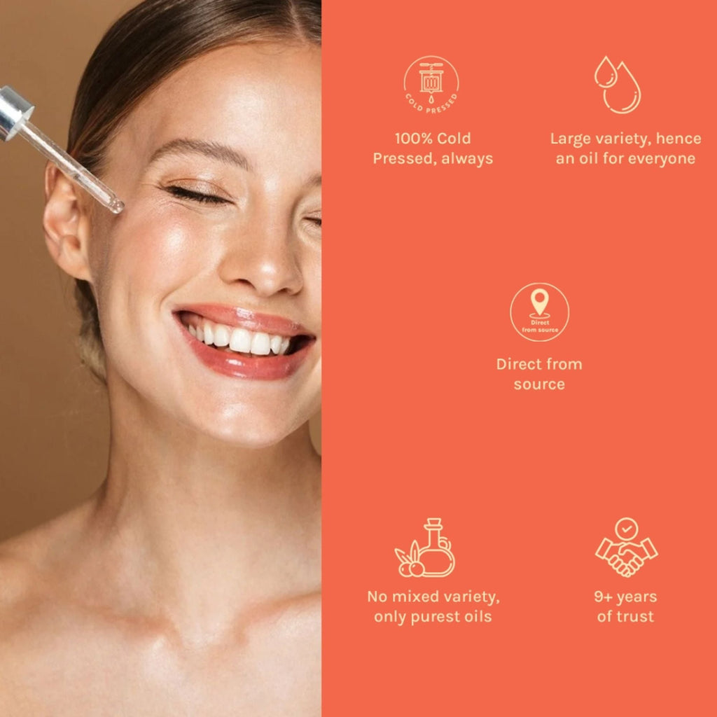 Tattvalogy Pure Vitamin-E Oil -Natural Source, Evens Skin Tone, Reduces Pigmentation & Nourish Hair