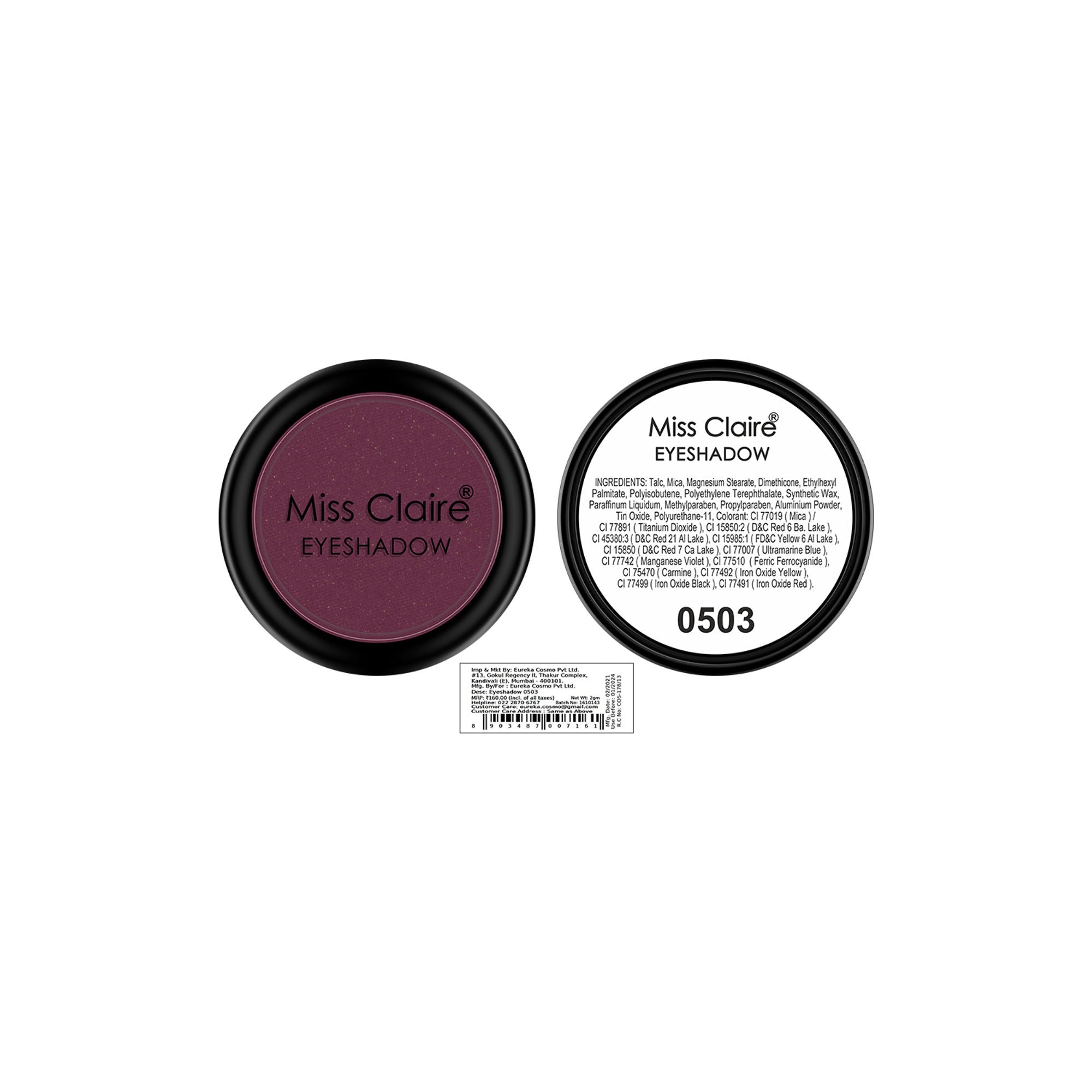 Miss Claire Single Eyeshadow - 503 | Grab2Buy