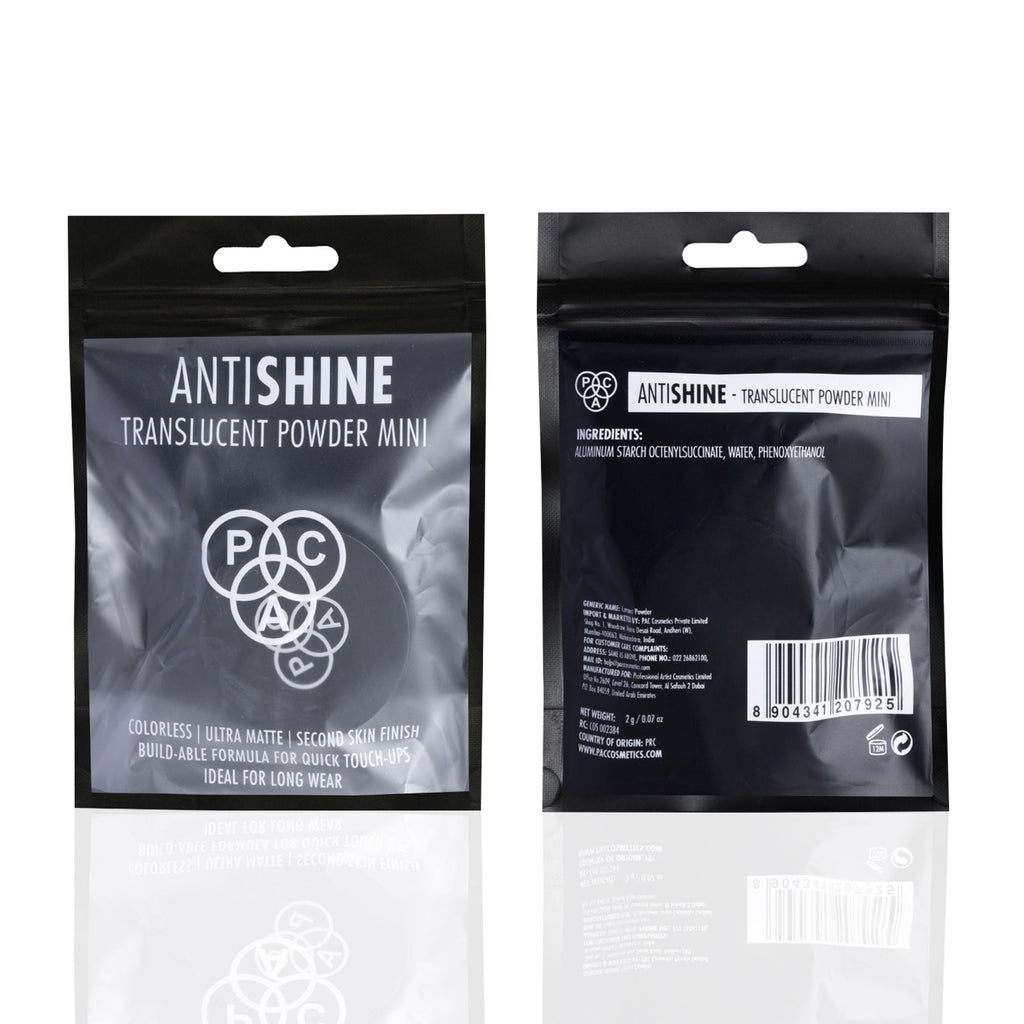 PAC Studio Translucent Powder Antishine Mini -Controls Shine Prevents Flashbacks Lightweight Setting Powder | Grab2Buy