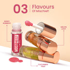 Swiss Beauty Moist Heist Lip Oil Colour-Changing With Vitamin E & Mint Oil - 2 Cucumber Trap