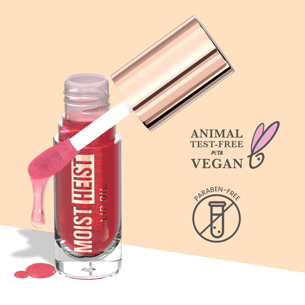 Swiss Beauty Moist Heist Lip Oil Colour-Changing With Vitamin E & Mint Oil - 2 Cucumber Trap