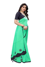 Vamika Designer Green Dola Silk Saree | Grab2Buy