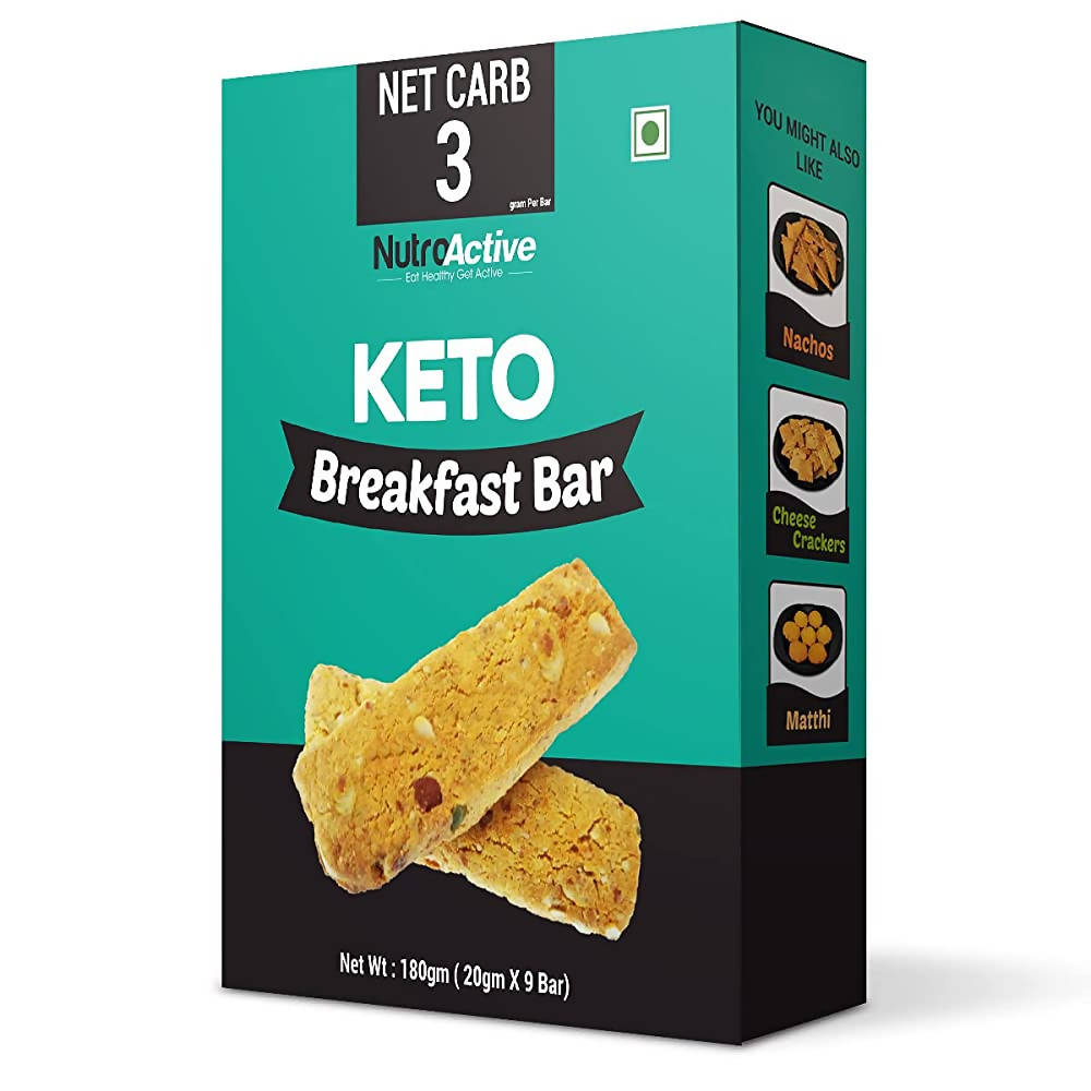 NutroActive Keto Breakfast Bar | Grab2Buy