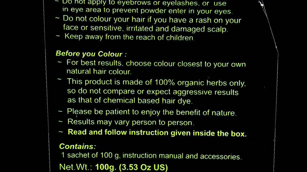 Radico Organic Hair Colour-Copper Brown | Grab2Buy