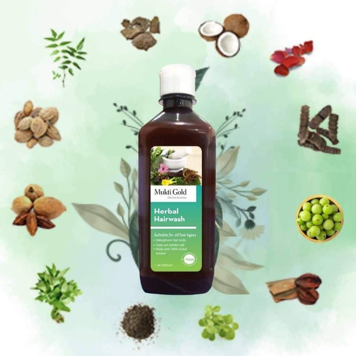 Jeevan Ras Mukti Gold Herbal Hairwash | Grab2Buy