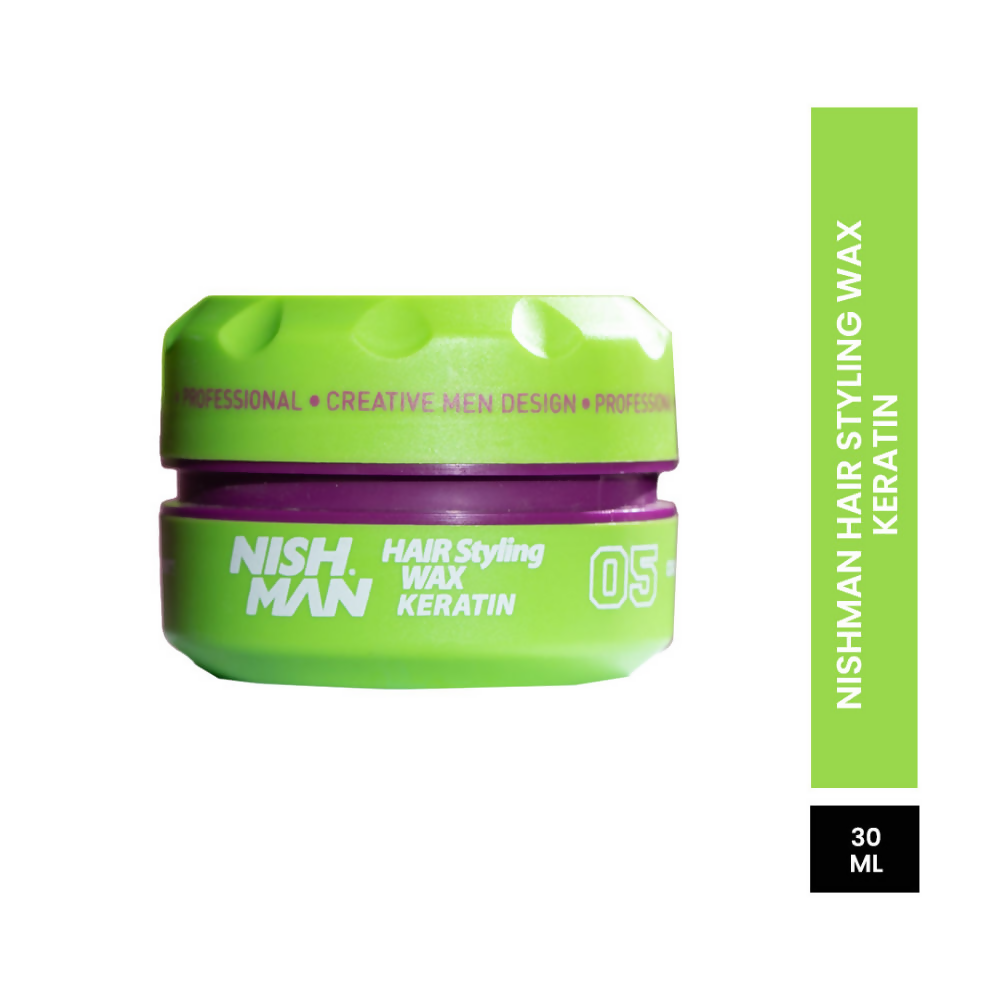 Nishman Keratin Hair Styling Wax | Grab2Buy