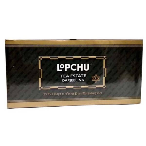 Lopchu Tea Estate Darjeeling 25 Tea Bags of Finest Pure Darjeeling Tea | Grab2Buy