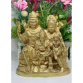 Chahat Premium Living Brass Shiv Parivar | Grab2Buy