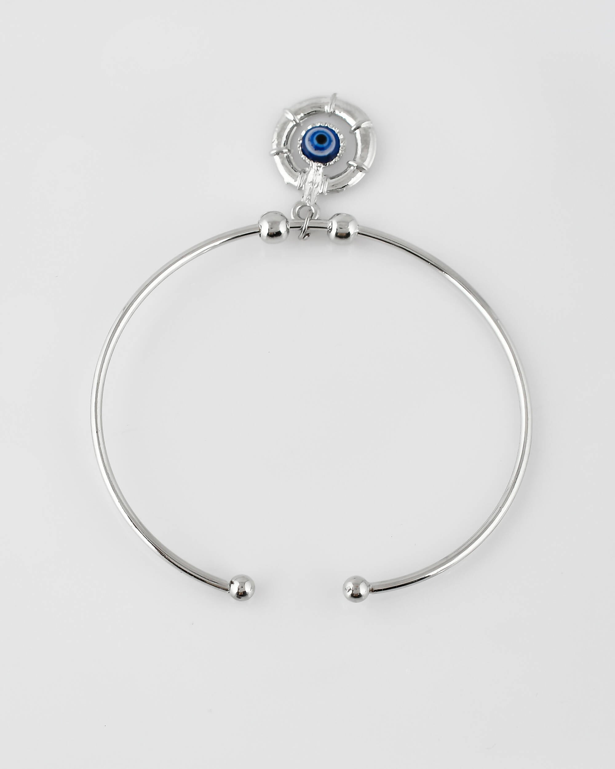 VOJ Stainless Steel Beads Silver Bracelet | Grab2Buy