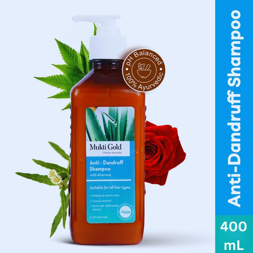 Axiom Mukti Gold Anti Dandruff Shampoo | Grab2Buy