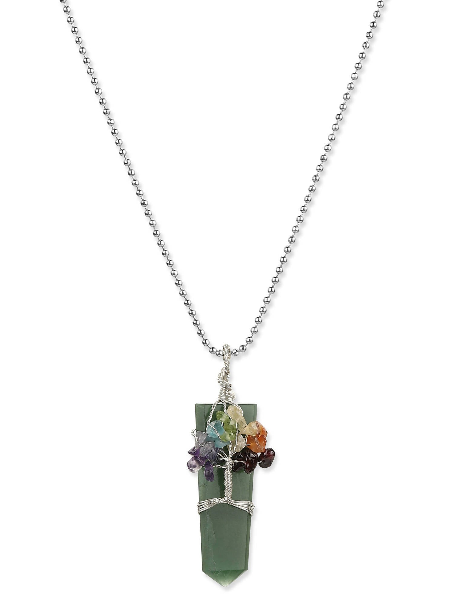 Women's Silver-Plated Necklace - Ruby Raang | Grab2Buy