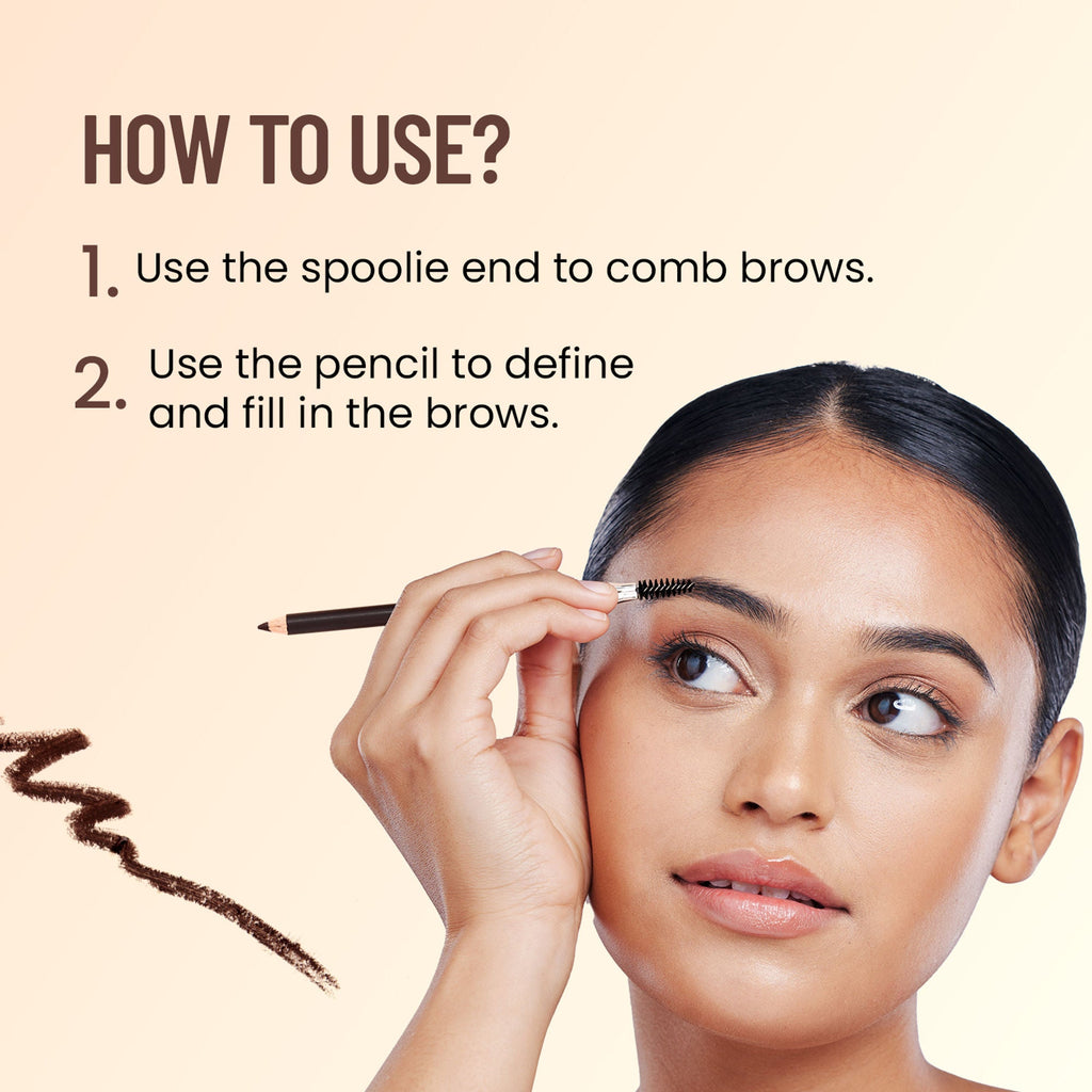 Swiss Beauty Brow Definer Pencil - 04 Black