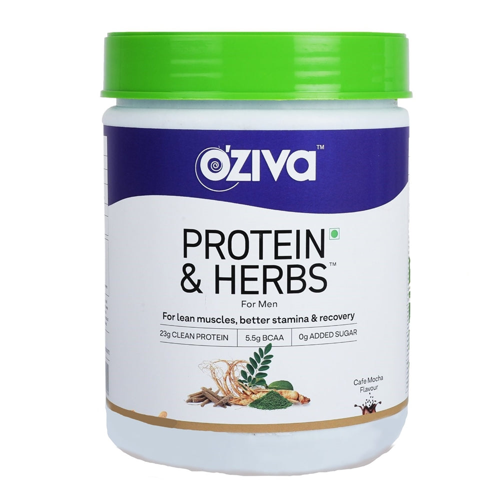 OZiva Protein & Herbs for Men | Grab2Buy