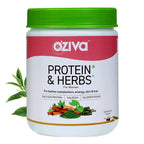 OZiva Protein & Herbs for Women - Protein Powder to Reduce Body Fat, Manage Weight & Metabolism, No Added Sugar | Grab2Buy