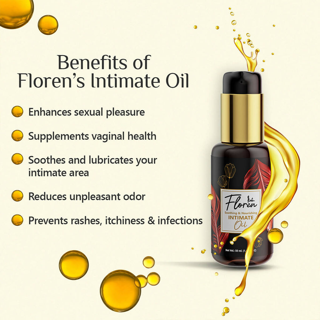 Floren Soothing & Nourishing Intimate Oil for Women | Grab2Buy