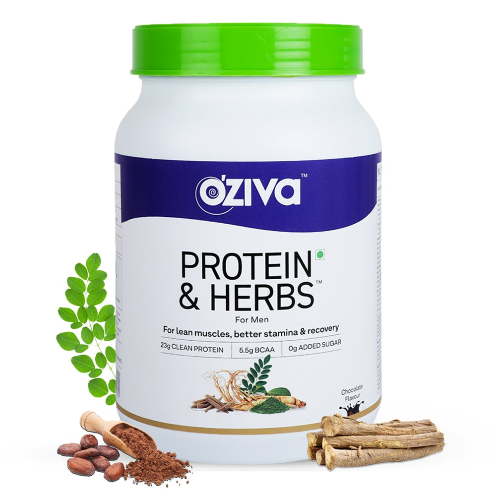 OZiva Protein & Herbs for Men | Grab2Buy