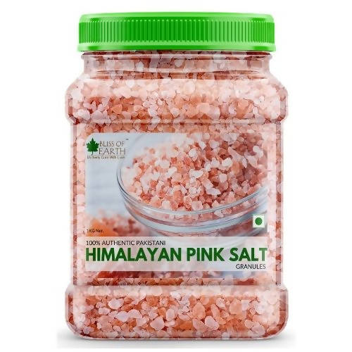 Bliss of Earth Pure Himalayan Pink Salt Granules | Grab2Buy