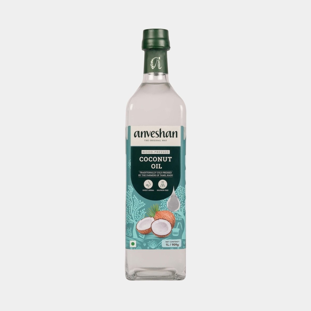 Anveshan Wood Pressed Coconut Oil | Grab2Buy