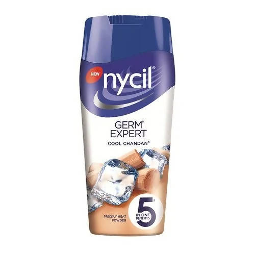 Nycil Germ Expert Cool Chandan Prickly Heat Talcum Powder | Grab2Buy
