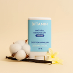 Bitamin Cotton Vanilla Teens Natural Deodorant Roll On Stick | Grab2Buy