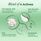 The Pink Foundry Salicylic Acid Acne Face Wash