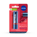 Nivea Lip Caring Beauty Red Lip Balm With SPF 30 - Red | Grab2Buy
