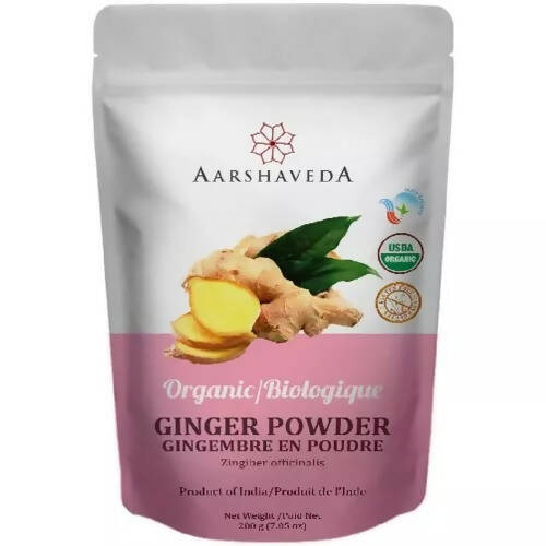 Aarshaveda Organic Ginger Powder | Grab2Buy