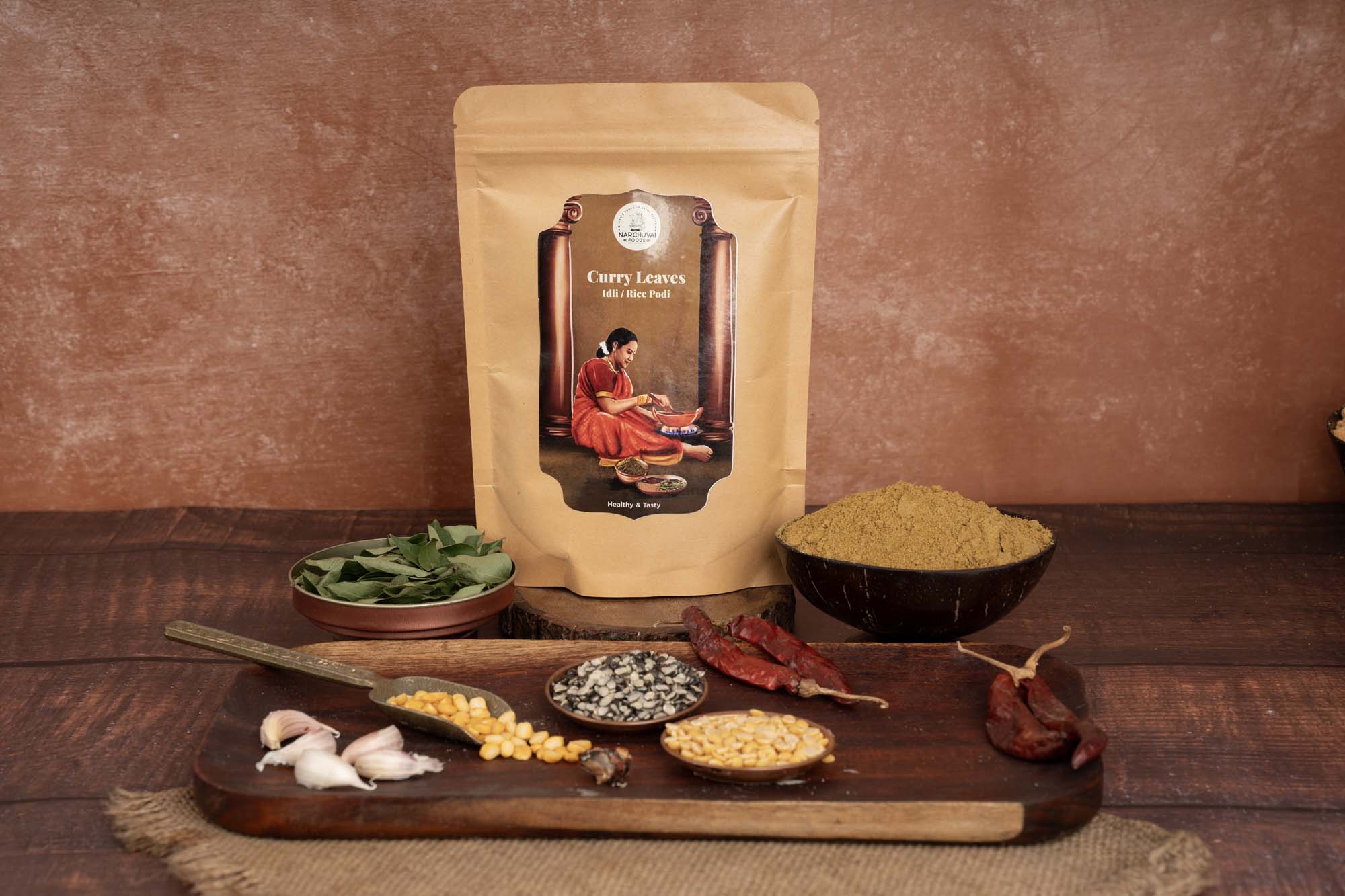 Narchuvai Foods Curry Leaves Idly Podi