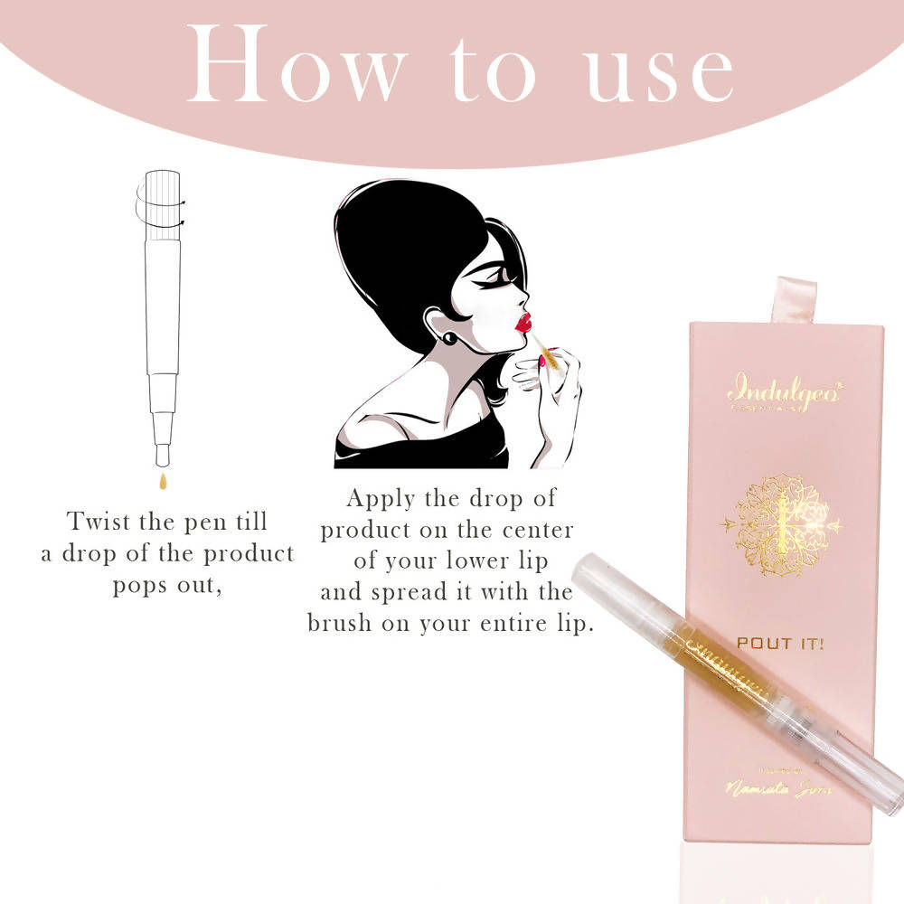 Indulgeo Essentials Pout It Lip Oil | Grab2Buy