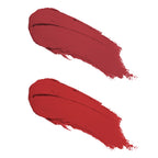 Swiss Beauty CRAZE Duo 2 In 1 Satin Matte Finish Lipstick Non-Transfer Lip Colour - 01 Party Ready
