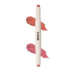 Swiss Beauty CRAZE Duo 2 In 1 Satin Matte Finish Lipstick Non-Transfer Lip Colour - 05 Peach Me Pink